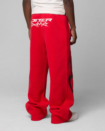 CYBER SWEAT PANTS - Red