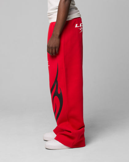 CYBER SWEAT PANTS - Red