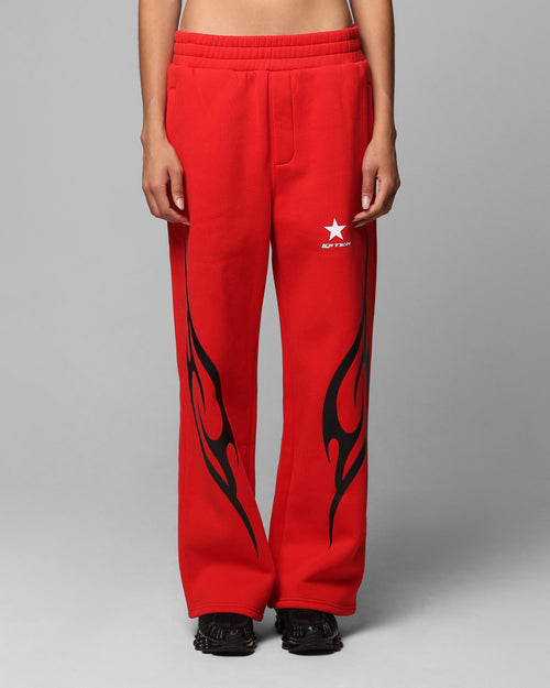 CYBER SWEAT PANTS - Red