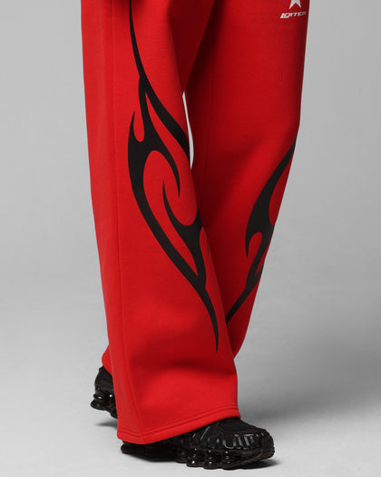 CYBER SWEAT PANTS - Red