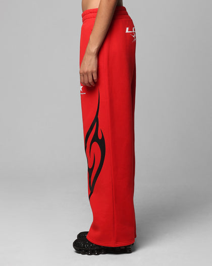 CYBER SWEAT PANTS - Red