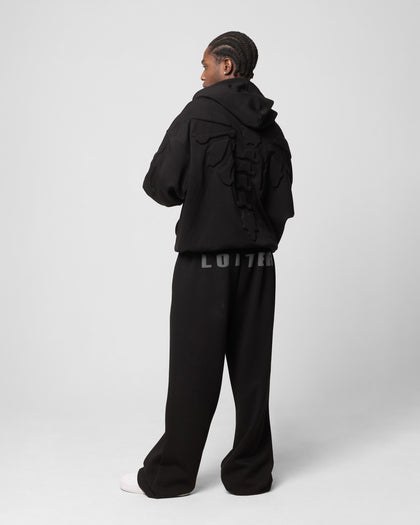 SANDEVISTAN TRACK PANTS - Black