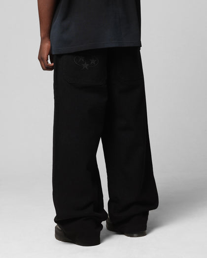 COLLATERAL BAGGY JEANS - Black