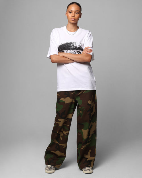 COLLATERAL BAGGY JEANS - Woodland Camo