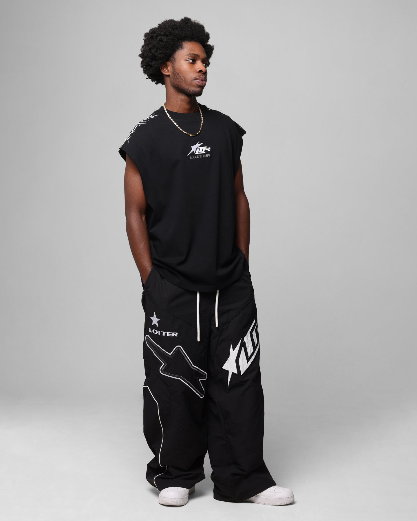 YSTRDY'S TMRRW LOITERING COAT【M】BLACK s-l500.jpg
