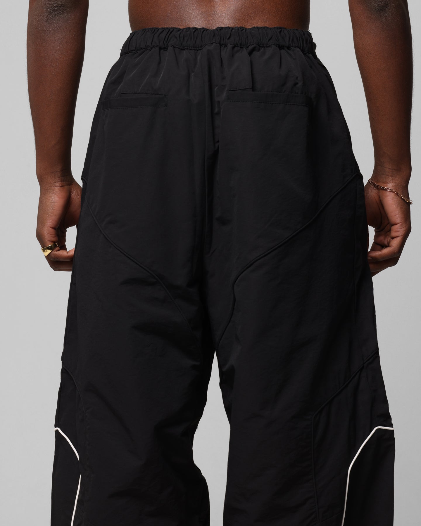 Motocross Parachute Pants Black | Loiter