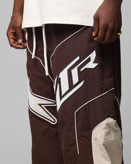 MOTOCROSS PARACHUTE PANTS - Brown