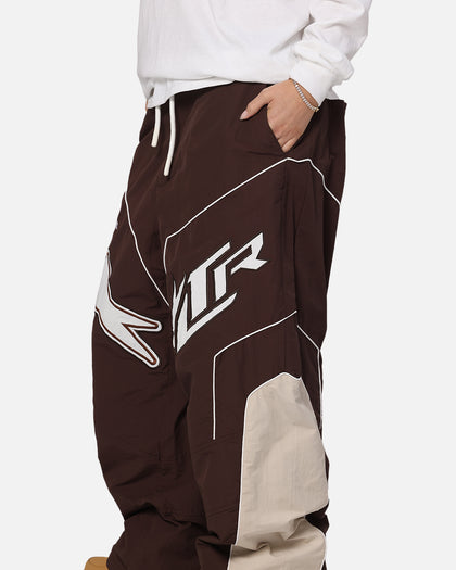 MOTOCROSS PARACHUTE PANTS - Brown