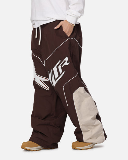 MOTOCROSS PARACHUTE PANTS - Brown