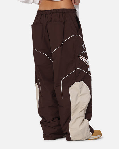 MOTOCROSS PARACHUTE PANTS - Brown
