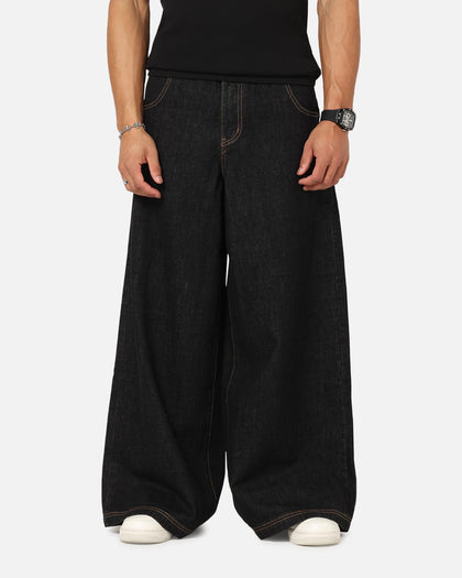 SKATE JEANS - Black