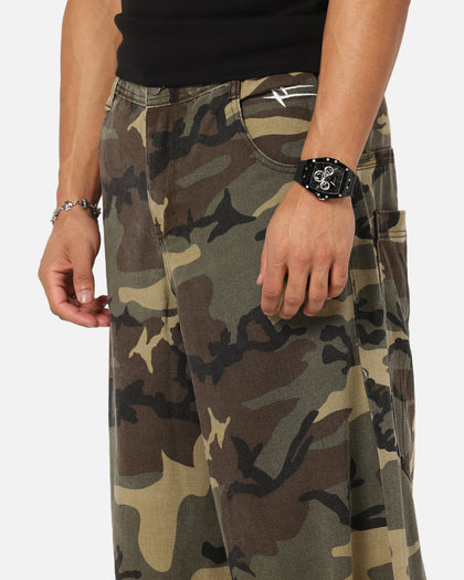 Skate Jeans Woodland Camo