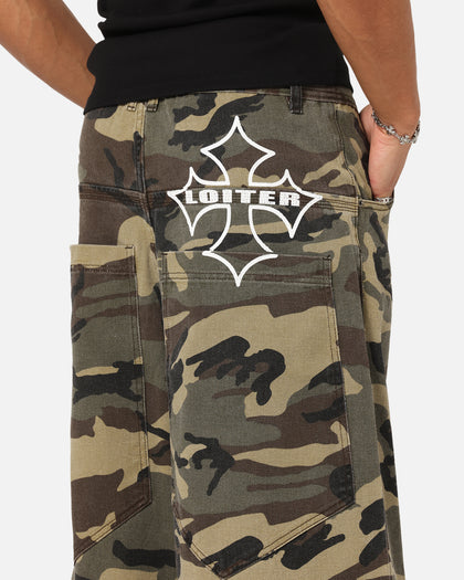 Skate Jeans Woodland Camo