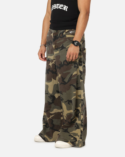 Skate Jeans Woodland Camo