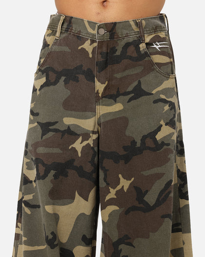 Skate Jeans Woodland Camo