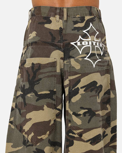 Skate Jeans Woodland Camo