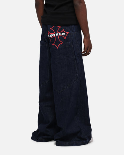 SKATE JEANS - Dark Indigo