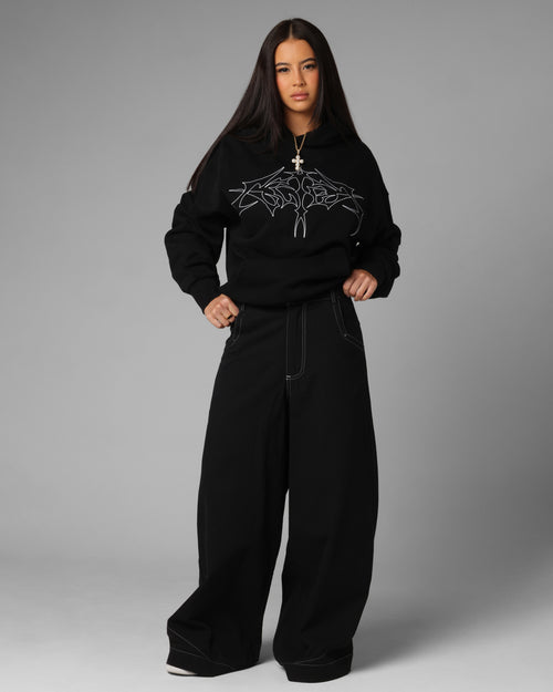 F-22 Raver Jeans Black