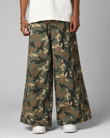 F-22 Raver Jeans Woodland Camo