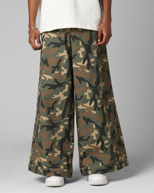 F-22 Raver Jeans Woodland Camo