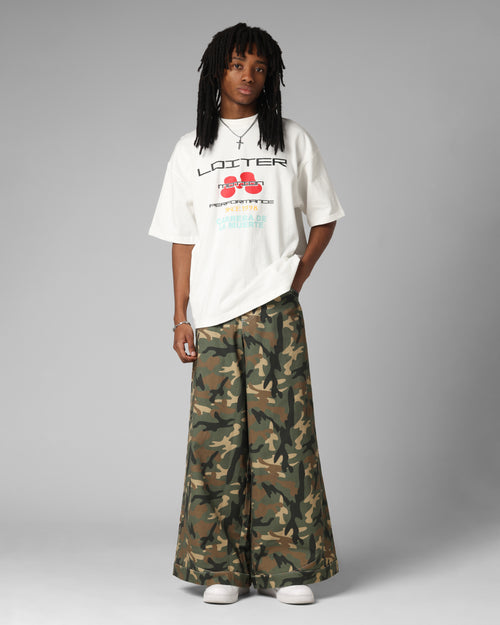 F-22 Raver Jeans Woodland Camo