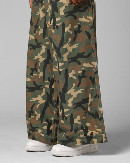 F-22 Raver Jeans Woodland Camo