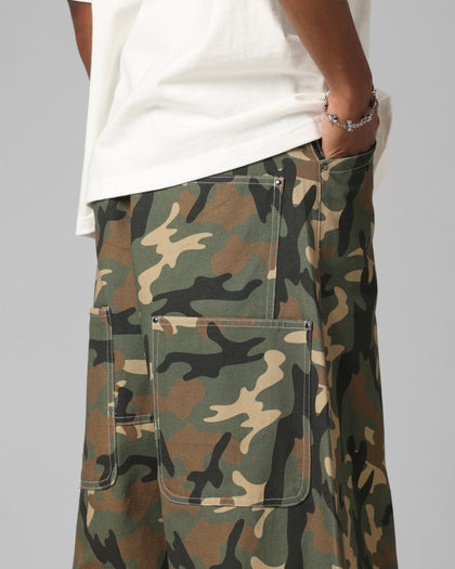 F-22 Raver Jeans Woodland Camo