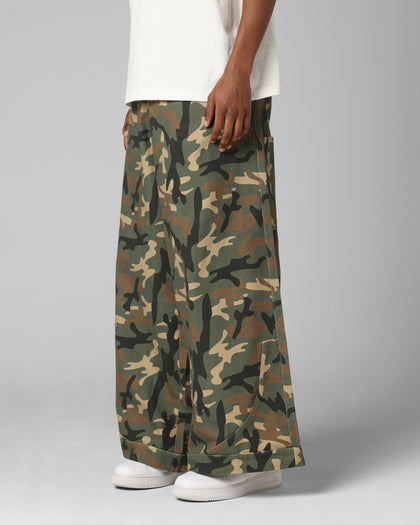 F-22 Raver Jeans Woodland Camo