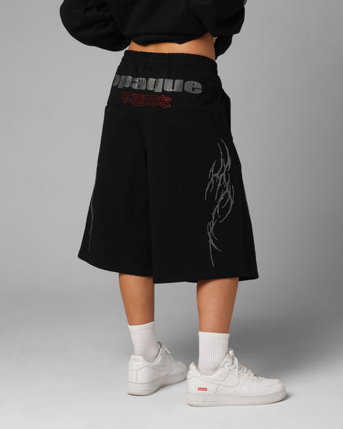 Opaque Sweat Shorts Black