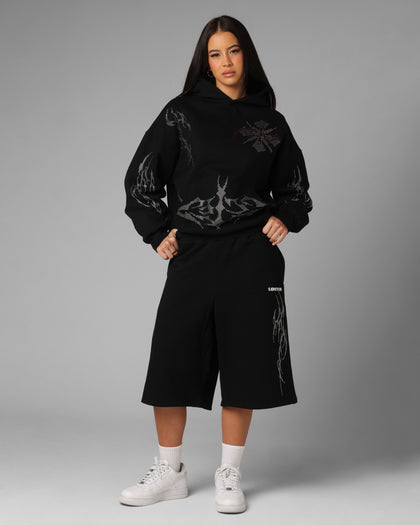 Opaque Sweat Shorts Black