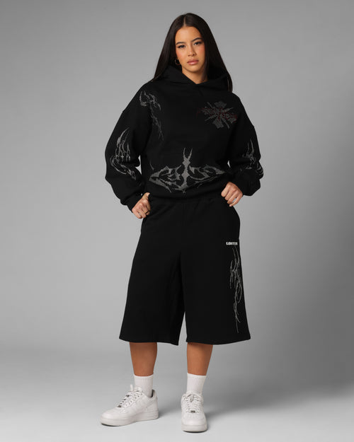 Opaque Sweat Shorts Black