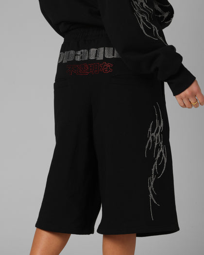 Opaque Sweat Shorts Black