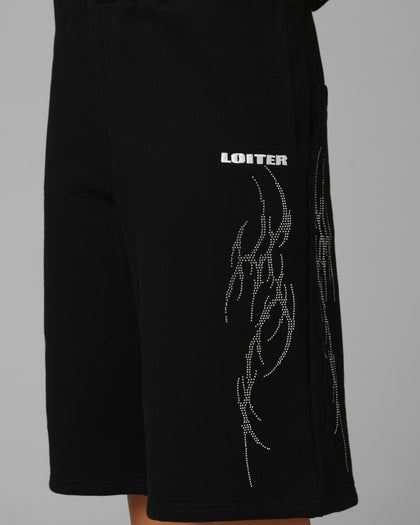 Opaque Sweat Shorts Black