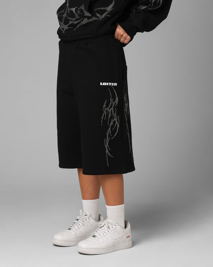 Opaque Sweat Shorts Black