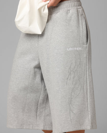 Opaque Sweat Shorts Grey