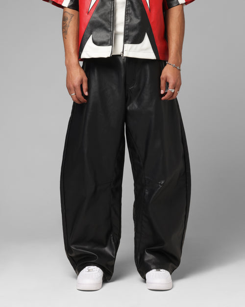 F-16 Balloon Jeans Black Wax