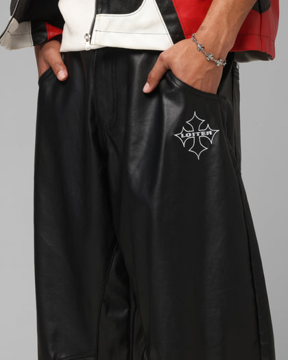 F-16 Balloon Jeans Black Wax