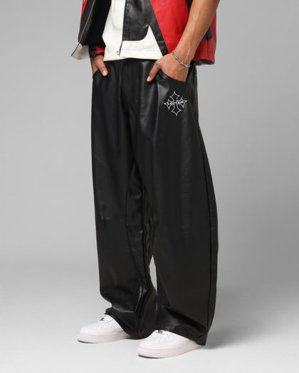 F-16 Balloon Jeans Black Wax