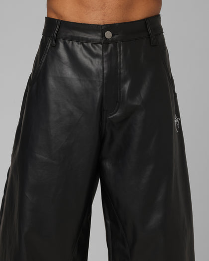 F-16 Balloon Jeans Black Wax