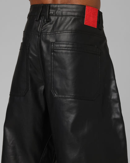 F-16 Balloon Jeans Black Wax