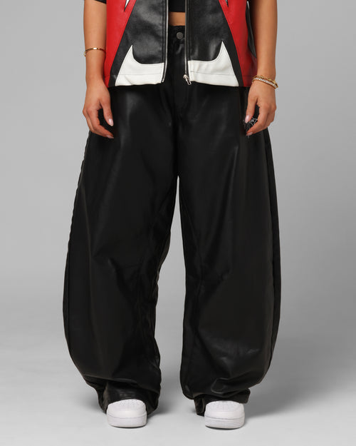 F-16 Balloon Jeans Black Wax