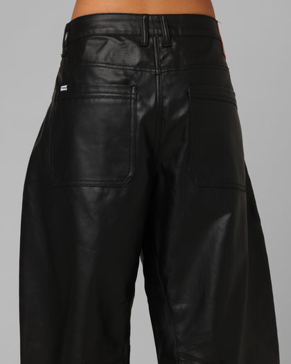 F-16 Balloon Jeans Black Wax