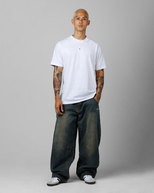 F-16 Balloon Jeans Dirty Blue