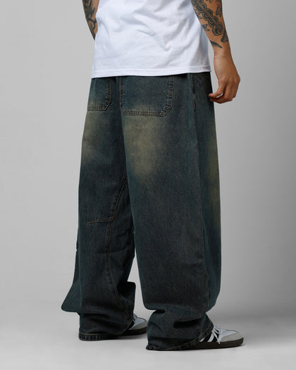 F-16 Balloon Jeans Dirty Blue