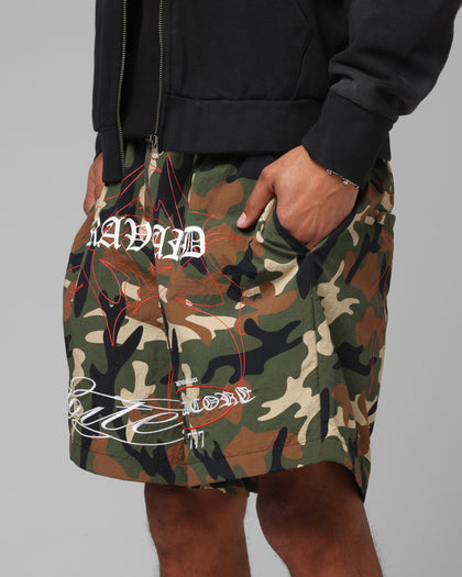 Hardcore Walk Shorts Camo