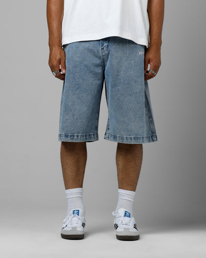 Goth Clique Jorts Blue Denim