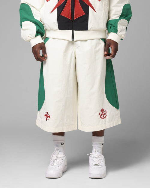 Club Classic Track Shorts White/Green