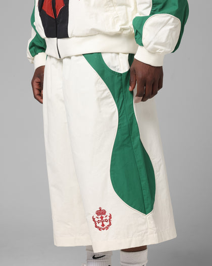 Club Classic Track Shorts White/Green