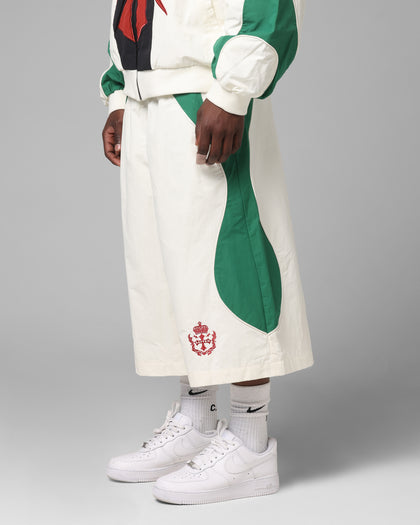 Club Classic Track Shorts White/Green