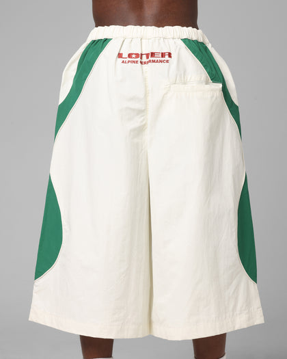 Club Classic Track Shorts White/Green